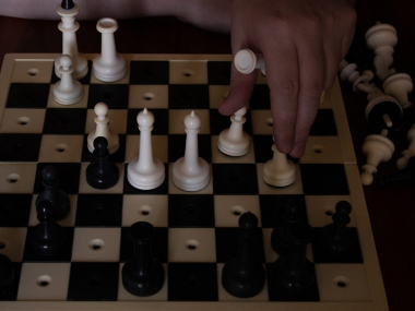 Превью публикации Игра вслепую. Как создавался фотопроект о шахматистах с нарушением зрения